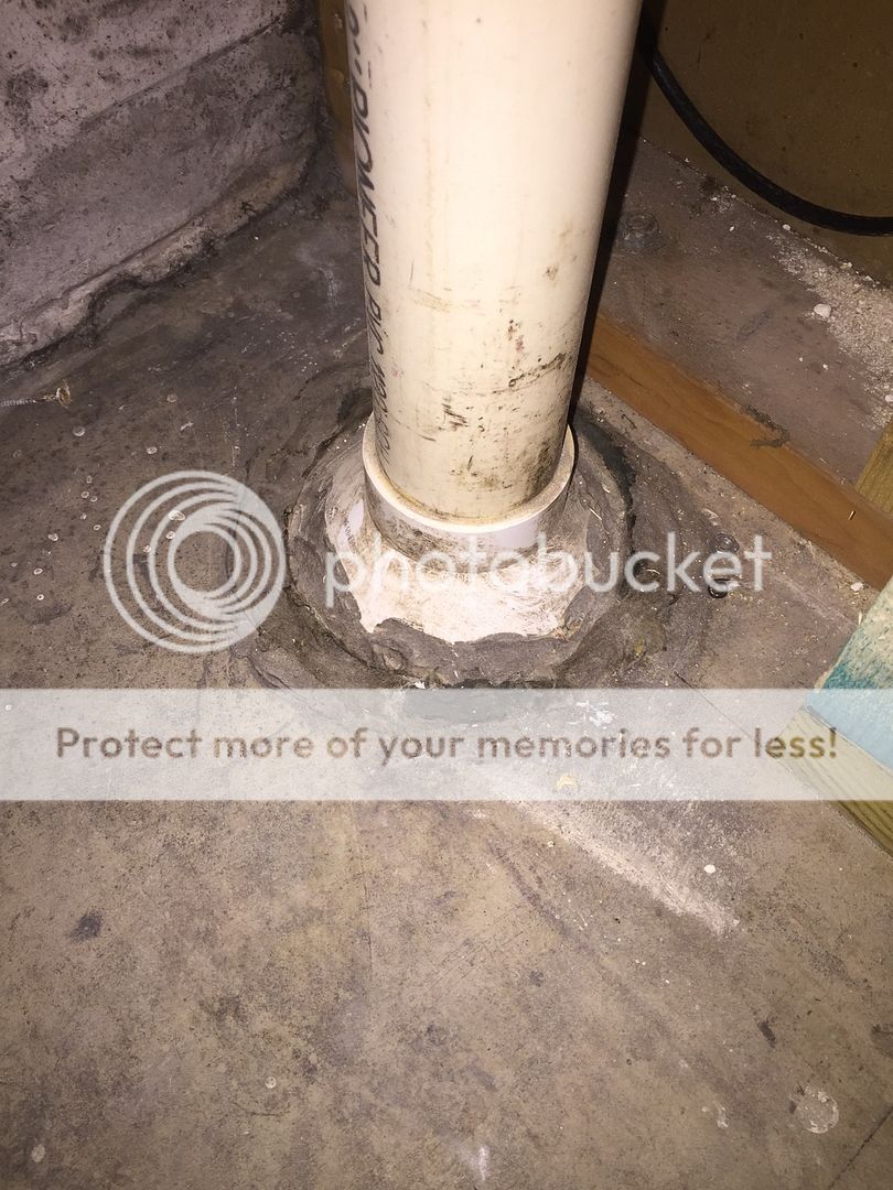 Sealant around radon pipe? DIY Home Improvement Forum